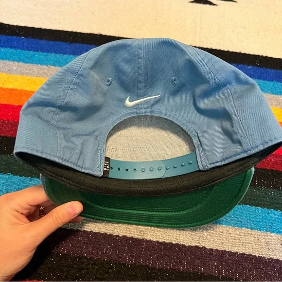 Nike Golf SnapBack Rope Hat - hand washed Carolina Blue - Picture 10 of 15